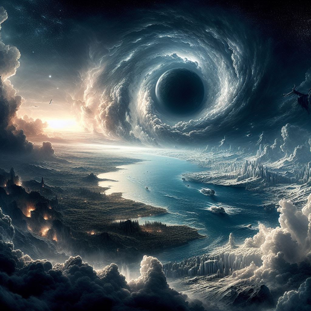 Ilustração bíblica gerada por Inteligência Artificial